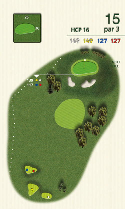 Grafik: 15. Fairway