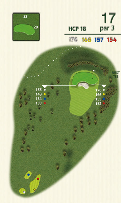 Grafik: 17. Fairway